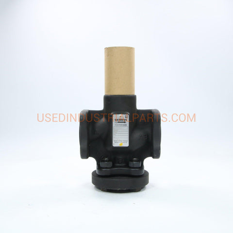 Image of Siemens 2 port seat valve with Flange VVF 53.15-0.4-Industrial-DB-02-01-Used Industrial Parts