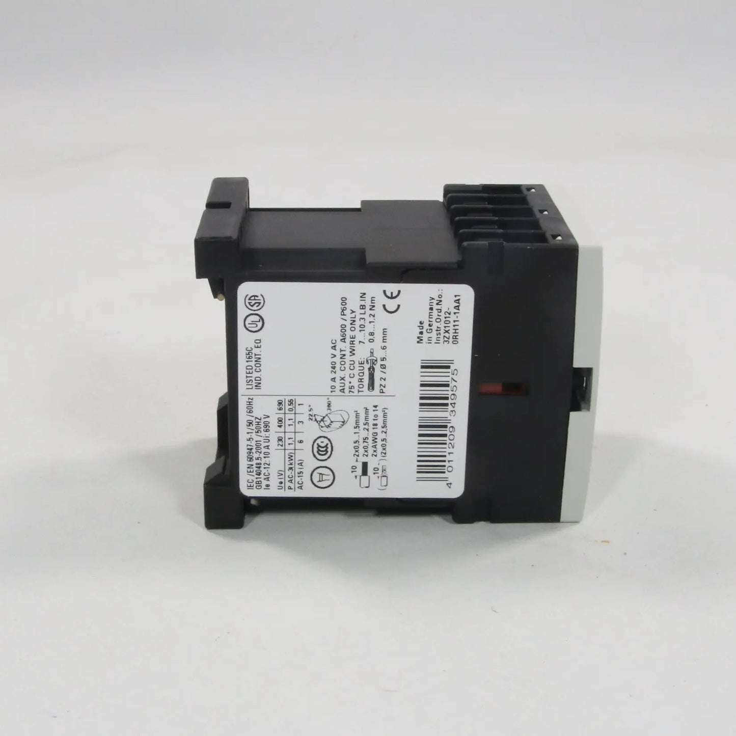 Siemens 3RH1131-1AV00 Auxiliary Contactor-Auxiliary Contactor-Used Industrial Parts