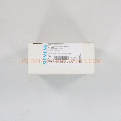 Image of Siemens 3RK1105-1BE04-2CA0 Safety Relay-Safety Relay-AD-04-03-Used Industrial Parts
