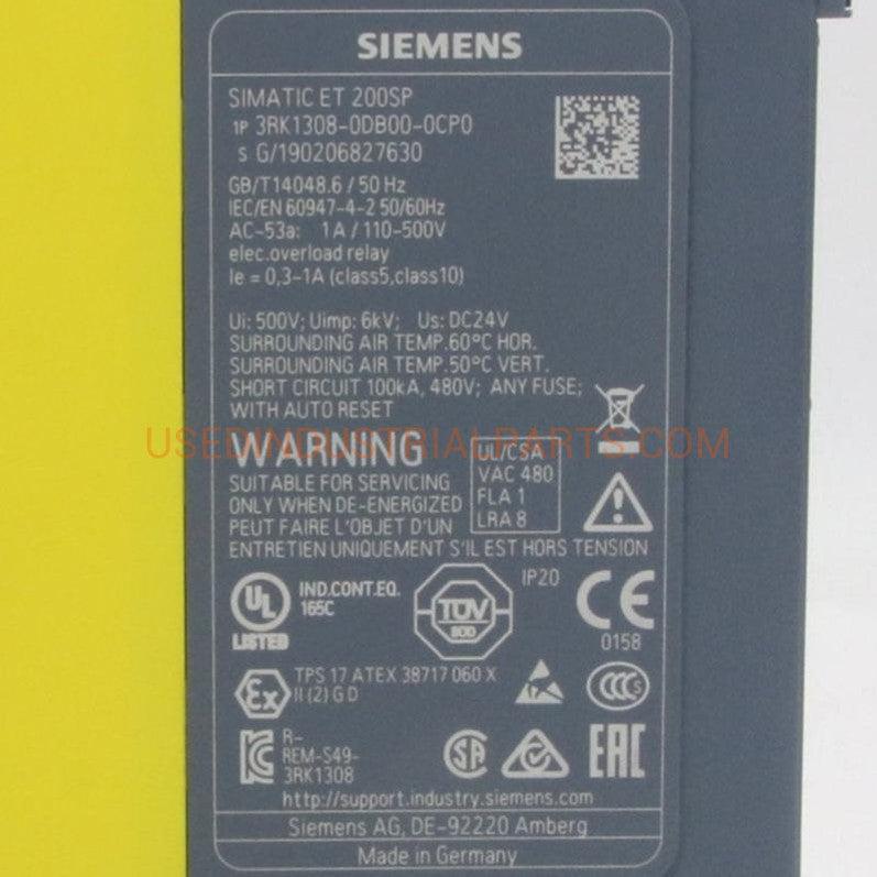 Siemens 3RK1308 0DB00 0CP0 Failsafe Reversing Starter-Failsafe Reversing Starter-CC-07-06-04-Used Industrial Parts