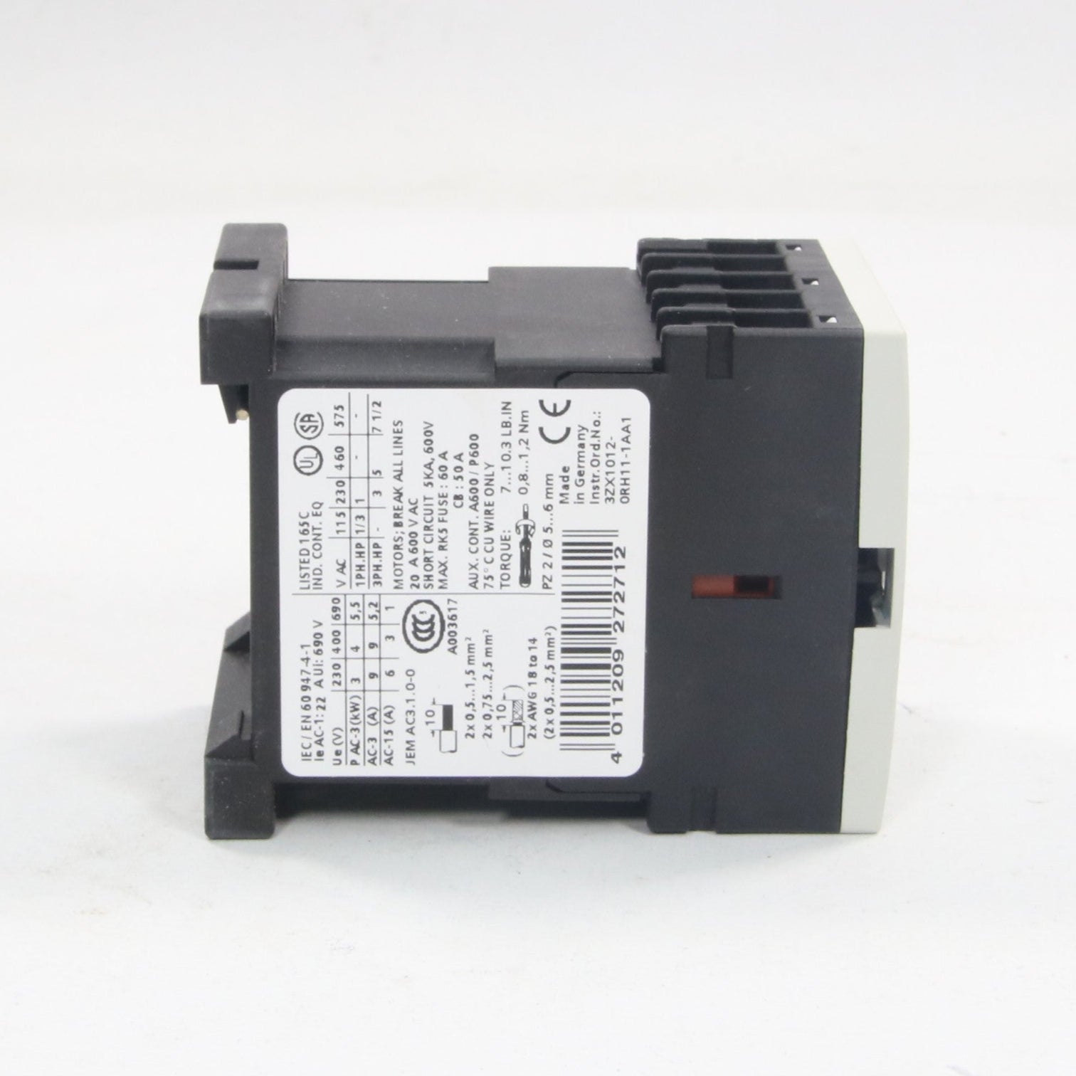 Siemens 3RT1016-1BB42 Contactor-Contactor-Used Industrial Parts