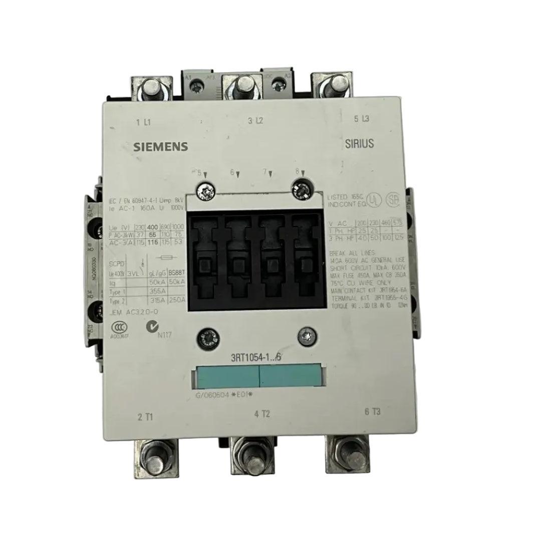 Siemens 3RT1054-6AP36 Power Contactor-Power Contactor-Used Industrial Parts