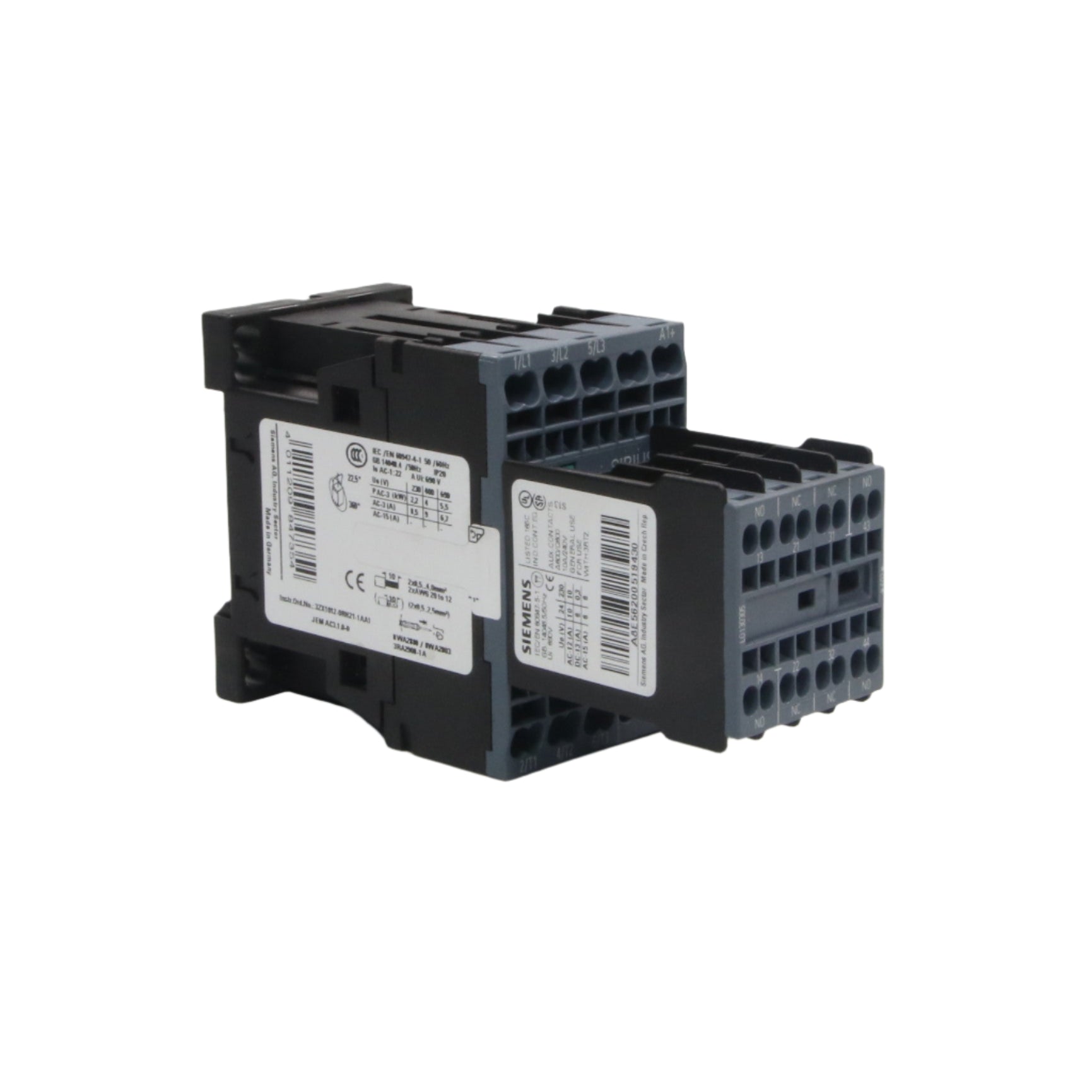 Siemens 3RT2016 2BB44 3MA0 Power Contactor-Power Contactor-CA-01-05-01-Used Industrial Parts