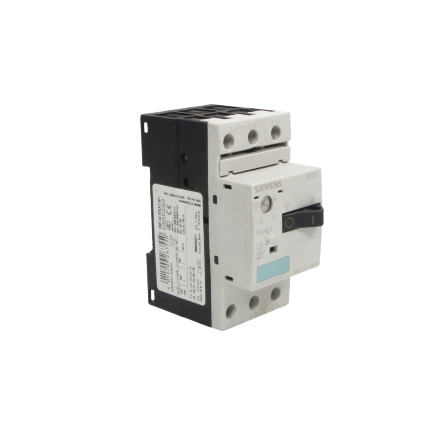 Siemens 3RV1011 1DA10 Circuit Breaker-Circuit Breaker-Used Industrial Parts