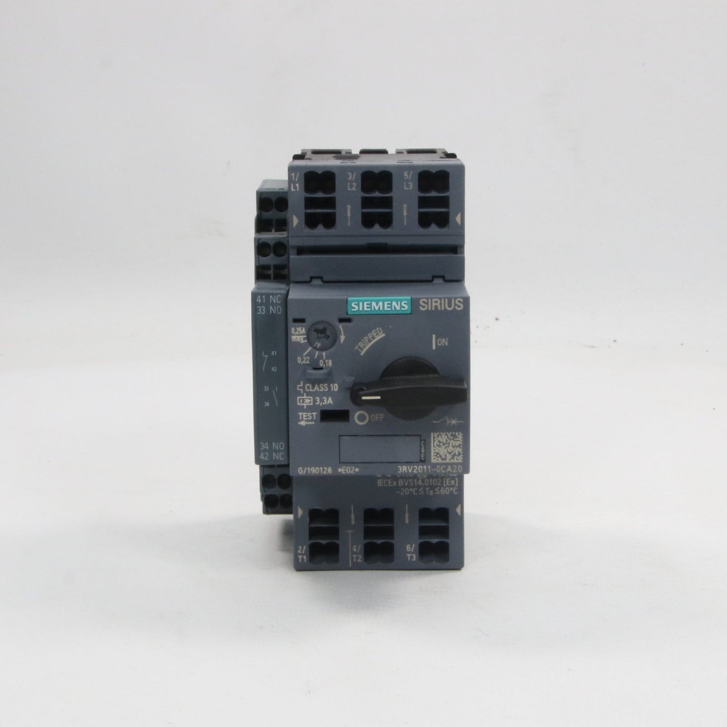 Siemens 3RV2011 0CA20 Circuit Breaker-Circuit Breaker-Used Industrial Parts