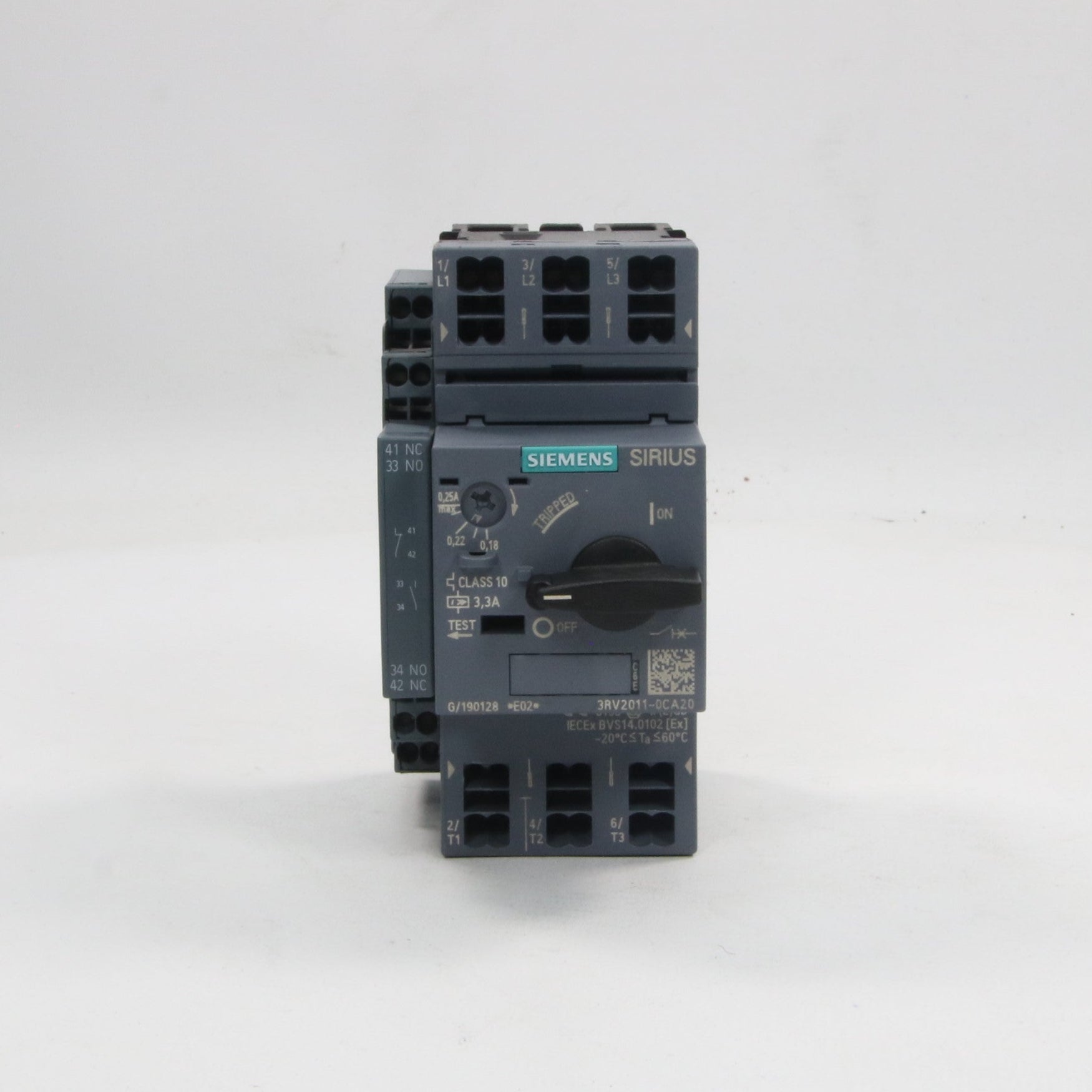 Siemens 3RV2011 0CA20 Circuit Breaker-Circuit Breaker-Used Industrial Parts