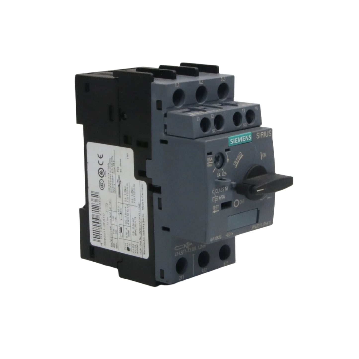 Siemens 3RV2011 0FA10 Circuit Breaker-Circuit Breaker-Used Industrial Parts