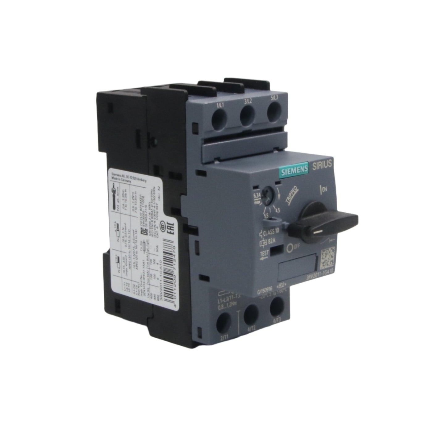 Siemens 3RV2011 1GA10 Circuit Breaker-Circuit Breaker-CA-02-02-02-Used Industrial Parts