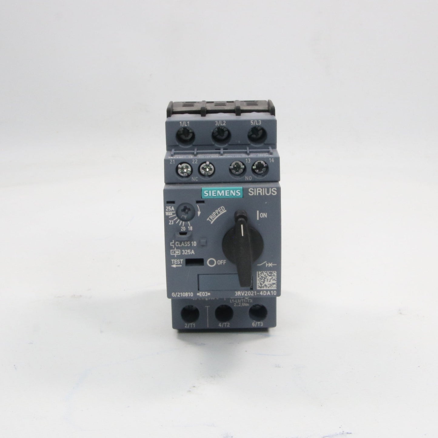 Siemens 3RV2021 4DA10 Circuit Breaker-Circuit Breaker-Used Industrial Parts