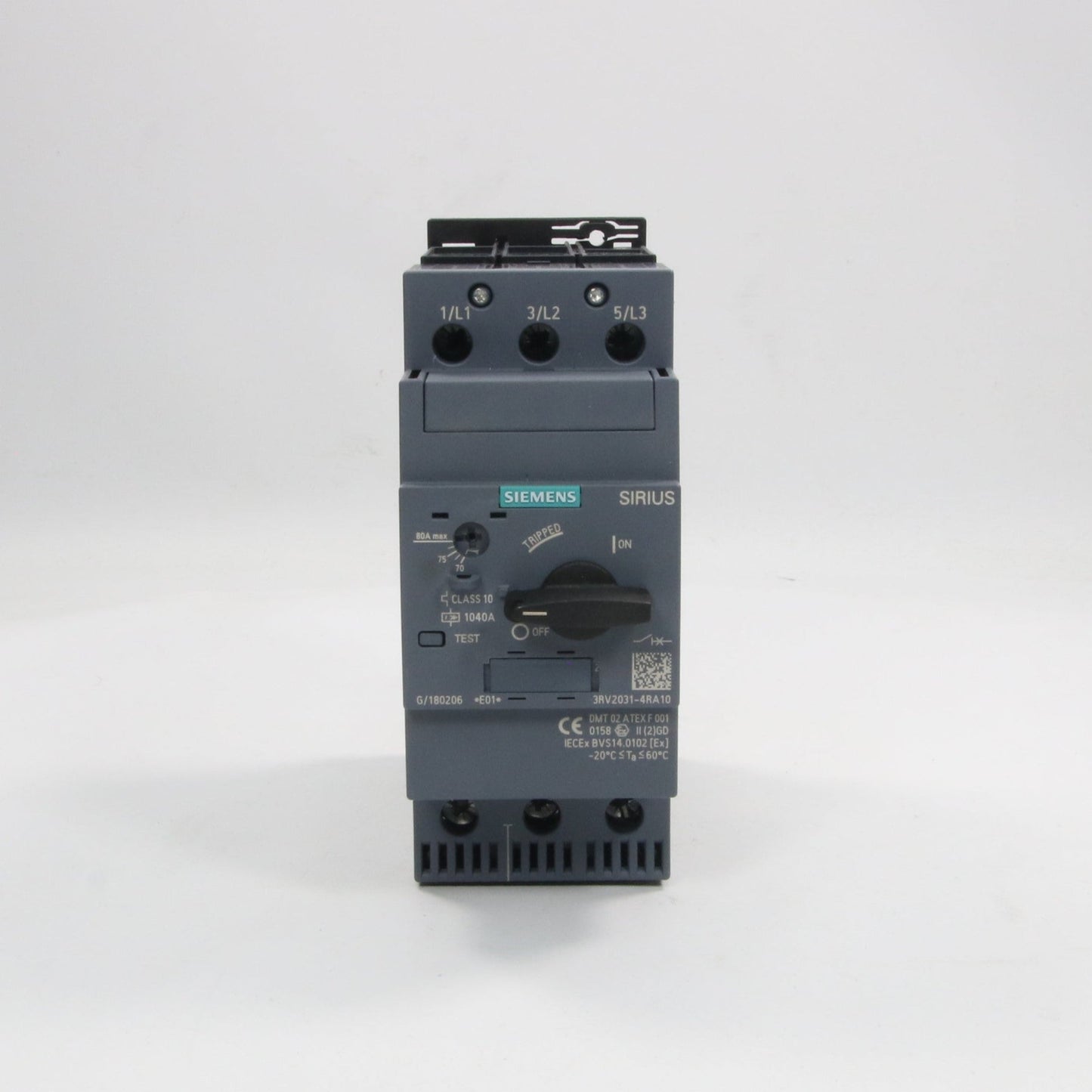 Siemens 3RV2031 4RA10 Circuit Breaker-Circuit Breaker-Used Industrial Parts