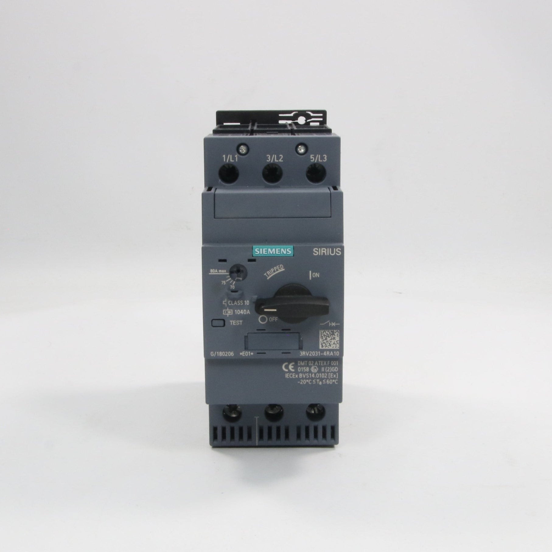 Siemens 3RV2031 4RA10 Circuit Breaker-Circuit Breaker-Used Industrial Parts