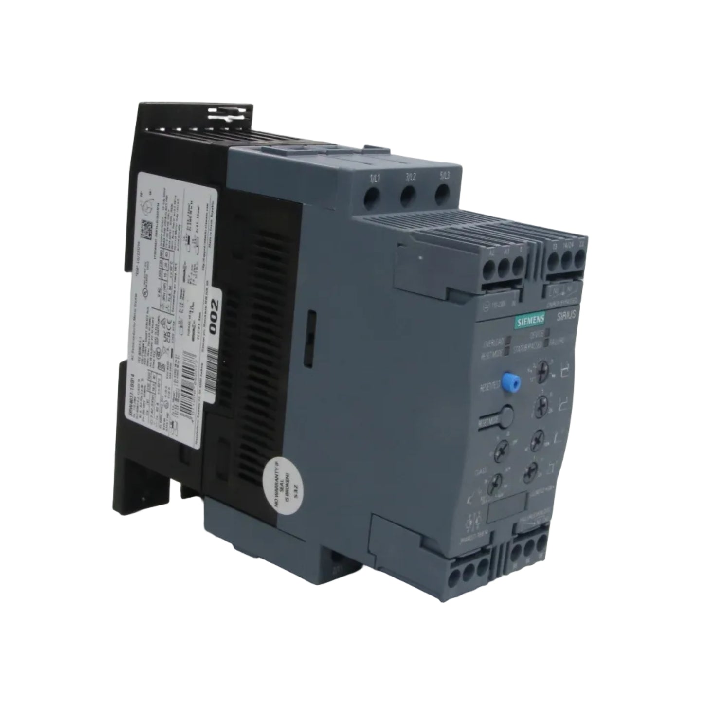 Siemens 3RW4037-1BB14 AC Semiconductor Motor Starter-AC Semiconductor Motor Starter-CC-02-05-05-6152428692689-Used Industrial Parts