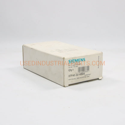 Siemens 3TF40 22 4BB4 Contactor-Contactor-CA-06-05-04-Used Industrial Parts