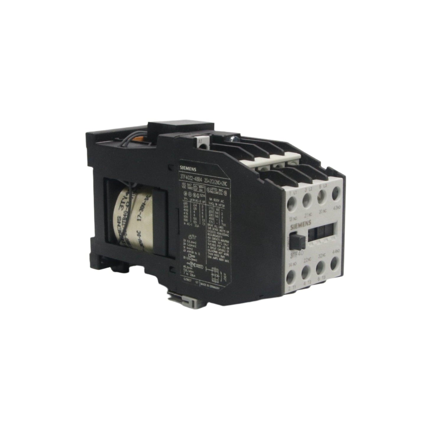 Siemens 3TF40 22 4BB4 Contactor-Contactor-Used Industrial Parts