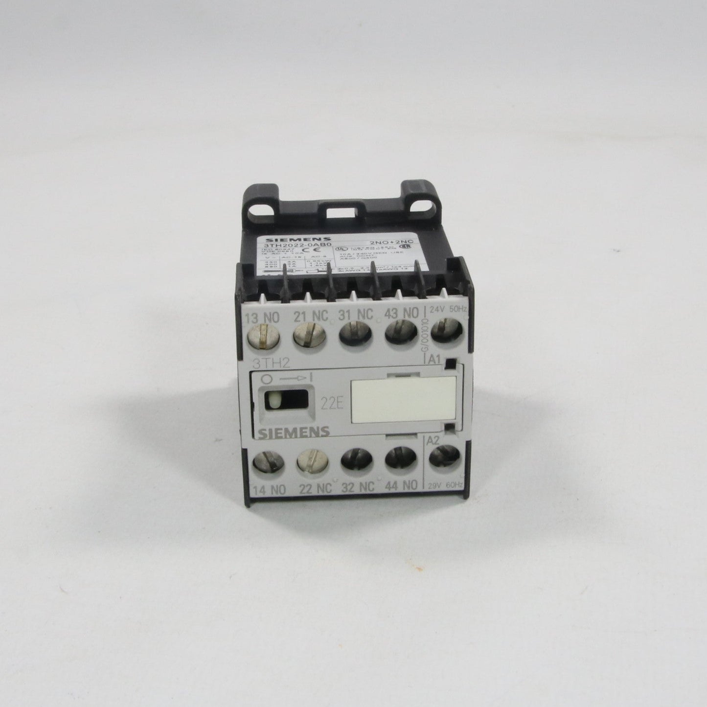 Siemens 3TH20 22-0AB0 Control Relay-Control Relay-Used Industrial Parts