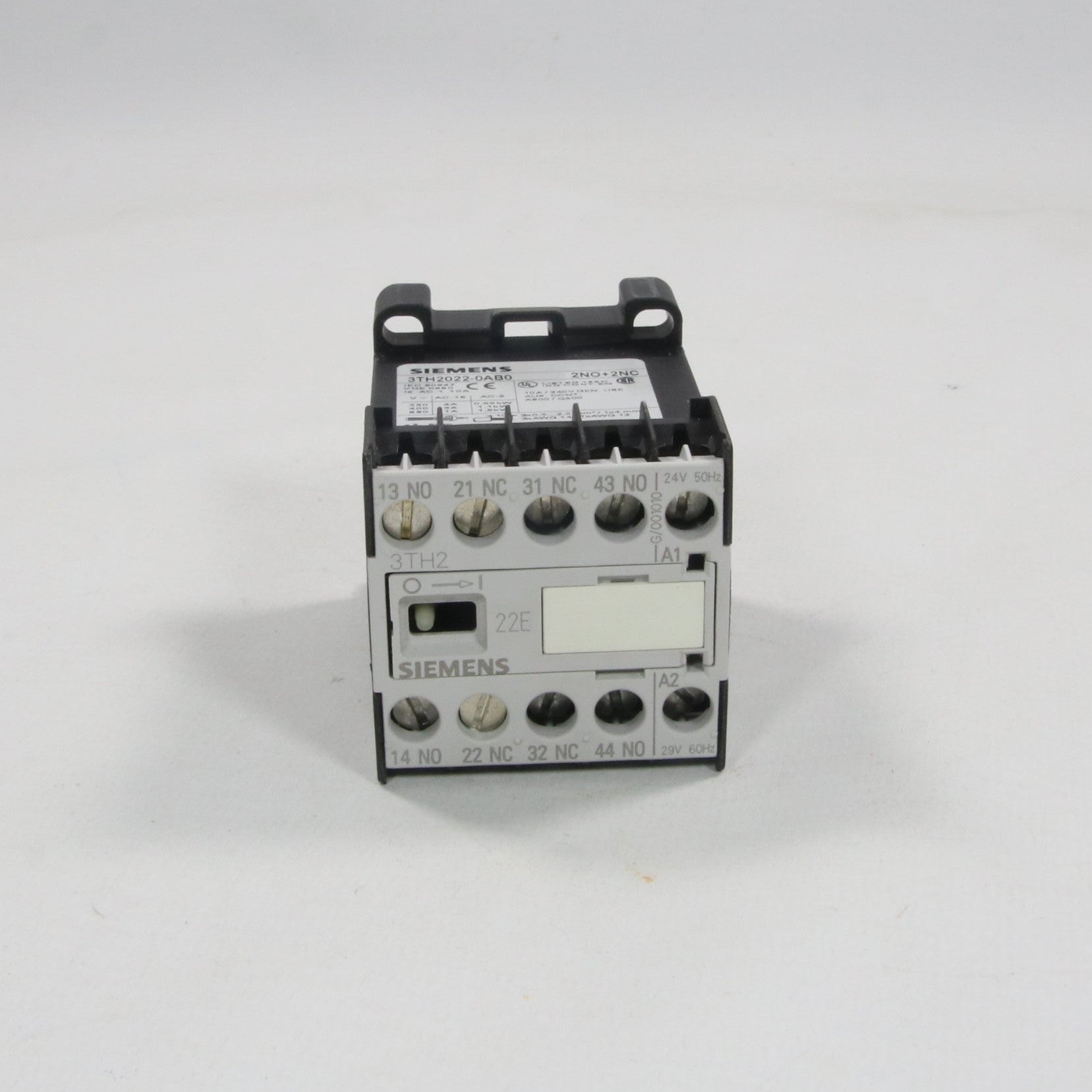 Siemens 3TH20 22-0AB0 Control Relay-Control Relay-Used Industrial Parts