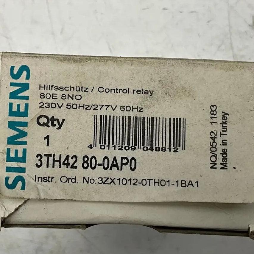 Siemens 3TH42 80-0AP0 Contactor Relay-Contactor Relay-Used Industrial Parts