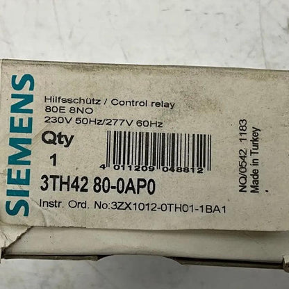 Siemens 3TH42 80-0AP0 Contactor Relay-Contactor Relay-Used Industrial Parts