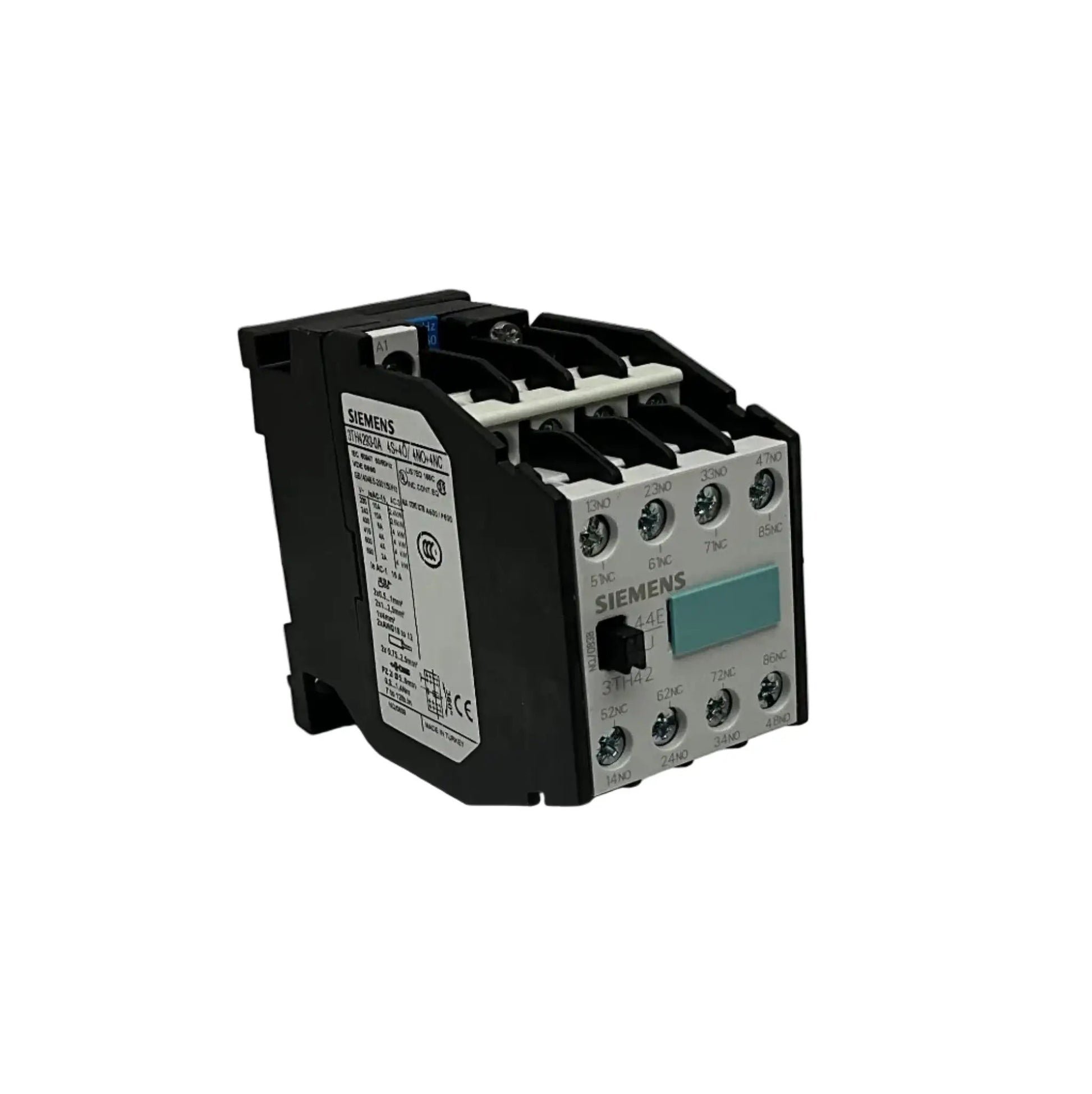 Siemens 3TH42 93-0AP0 Contactor Relay-Contactor Relay-01-AB-01-10-03-6152429776791-Used Industrial Parts