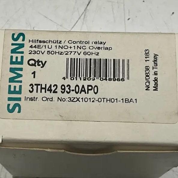 Siemens 3TH42 93-0AP0 Contactor Relay-Contactor Relay-Used Industrial Parts