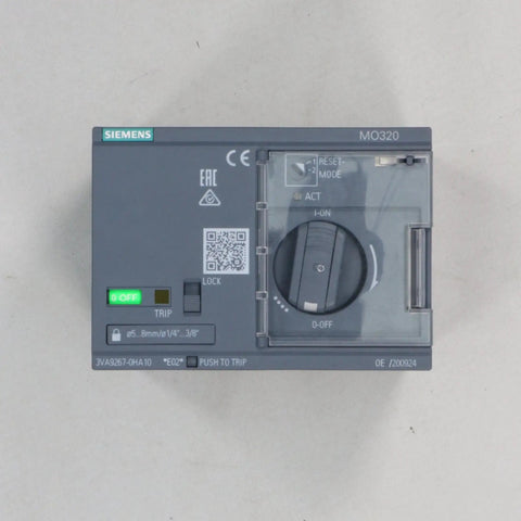 Siemens 3VA9267-0HA10 Motor Operator-Motor Operator-Used Industrial Parts
