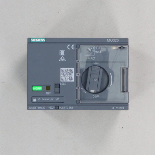 Siemens 3VA9267-0HA10 Motor Operator-Motor Operator-Used Industrial Parts