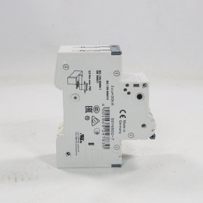 Siemens 5SY6502-7 Miniature Circuit Breaker-Miniature Circuit Breaker-Used Industrial Parts