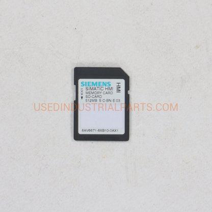 Siemens 6AV6671-8XB10-0AX1 SD Memory Card-SD Memory Card-AE-03-04-Used Industrial Parts