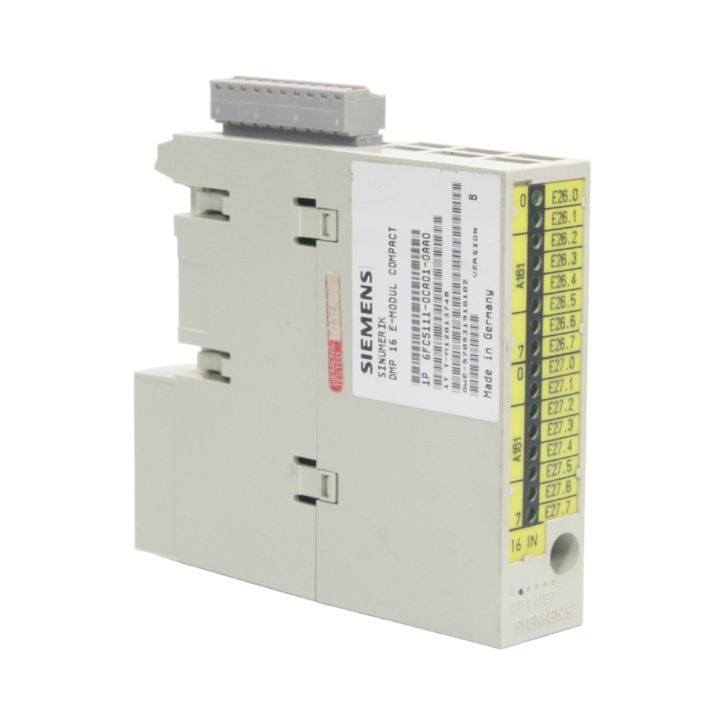 Siemens 6CFC5111-0CA01-0AA0 DMP Input Module-Input Module-01-AA-02-05-05-6152428129192-Used Industrial Parts