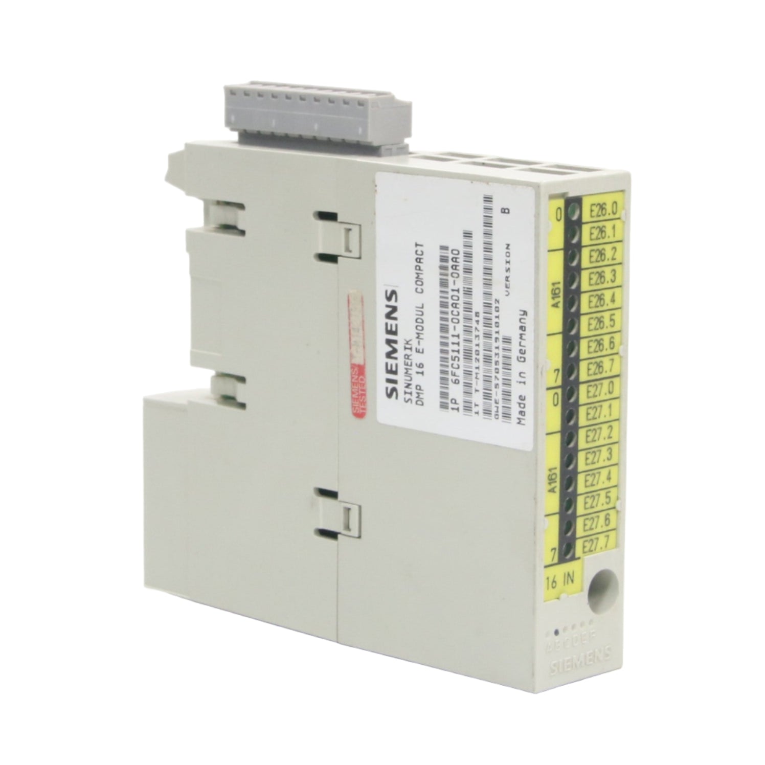 Siemens 6CFC5111-0CA01-0AA0 DMP Input Module-Input Module-01-AA-02-05-05-6152428129192-Used Industrial Parts