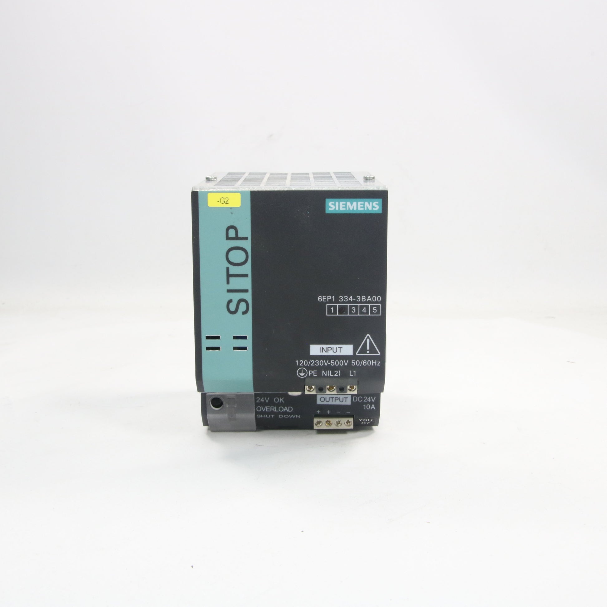 Siemens 6EP1334-3BA00 Power Supply-Stabilized power supply-Used Industrial Parts