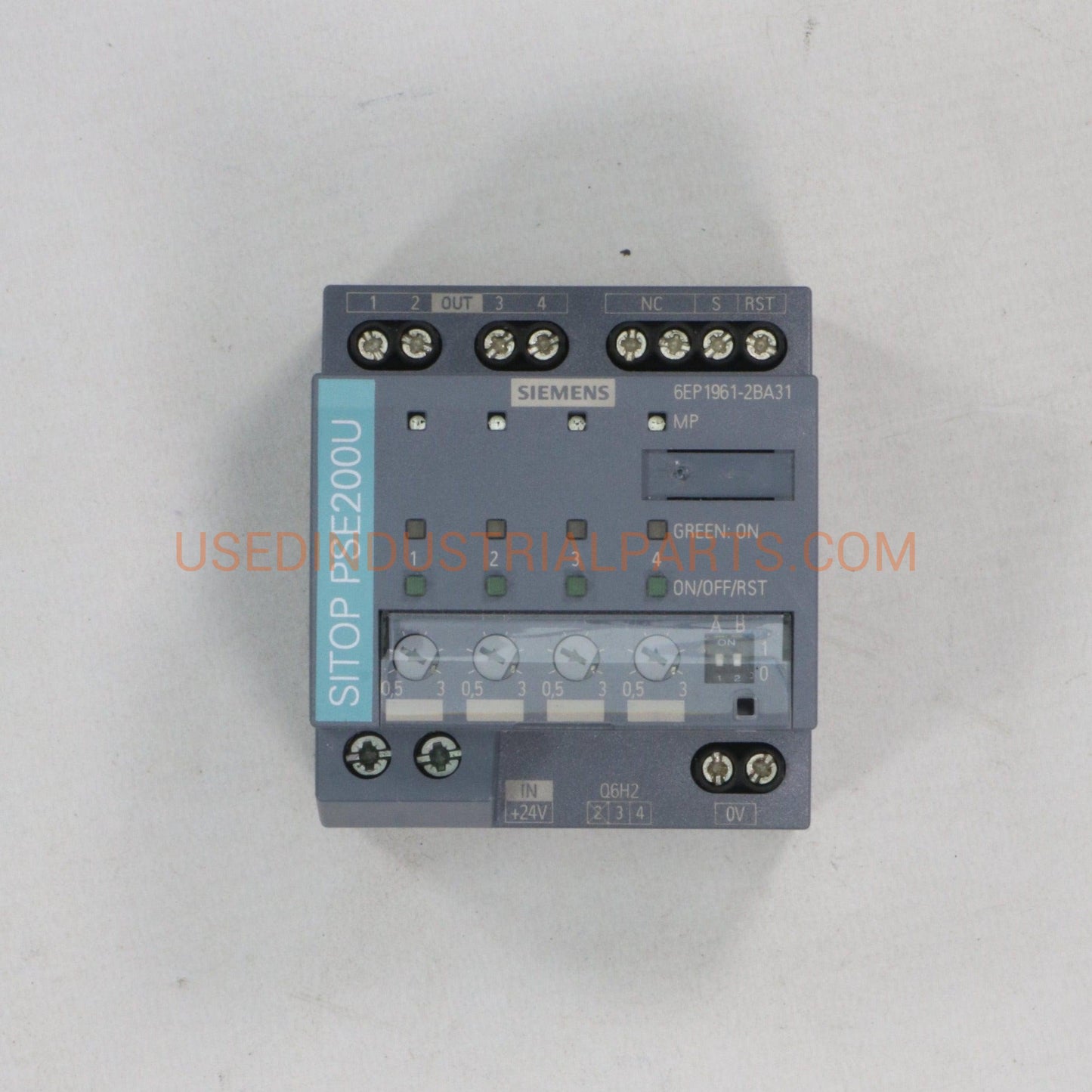 Siemens 6EP1961-2BA31 SITOP PSE200U Selectivity Module-Selectivity Module-AD-02-02-Used Industrial Parts