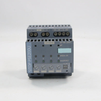 Siemens 6EP1961 2BA41 SITOP PSE200U Selectivity Module-Selectivity Module-Used Industrial Parts