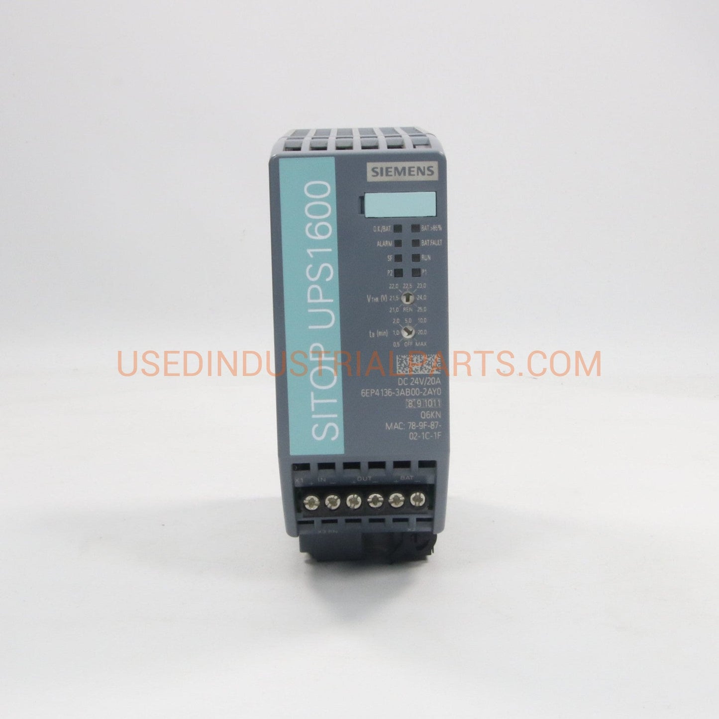 Siemens 6EP4136 3AB00 2AY0 Sitop UPS1600 Uninterruptible Power Supply-Uninterruptible Power Supply-CC-07-05-03-Used Industrial Parts