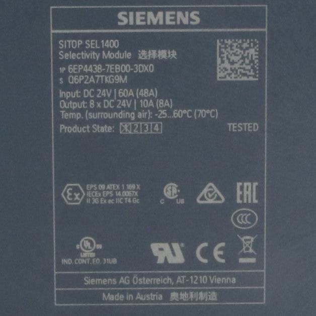 Siemens 6EP4438-7EB00-3DX0 Selectivity Module-Selectivity Module-Used Industrial Parts