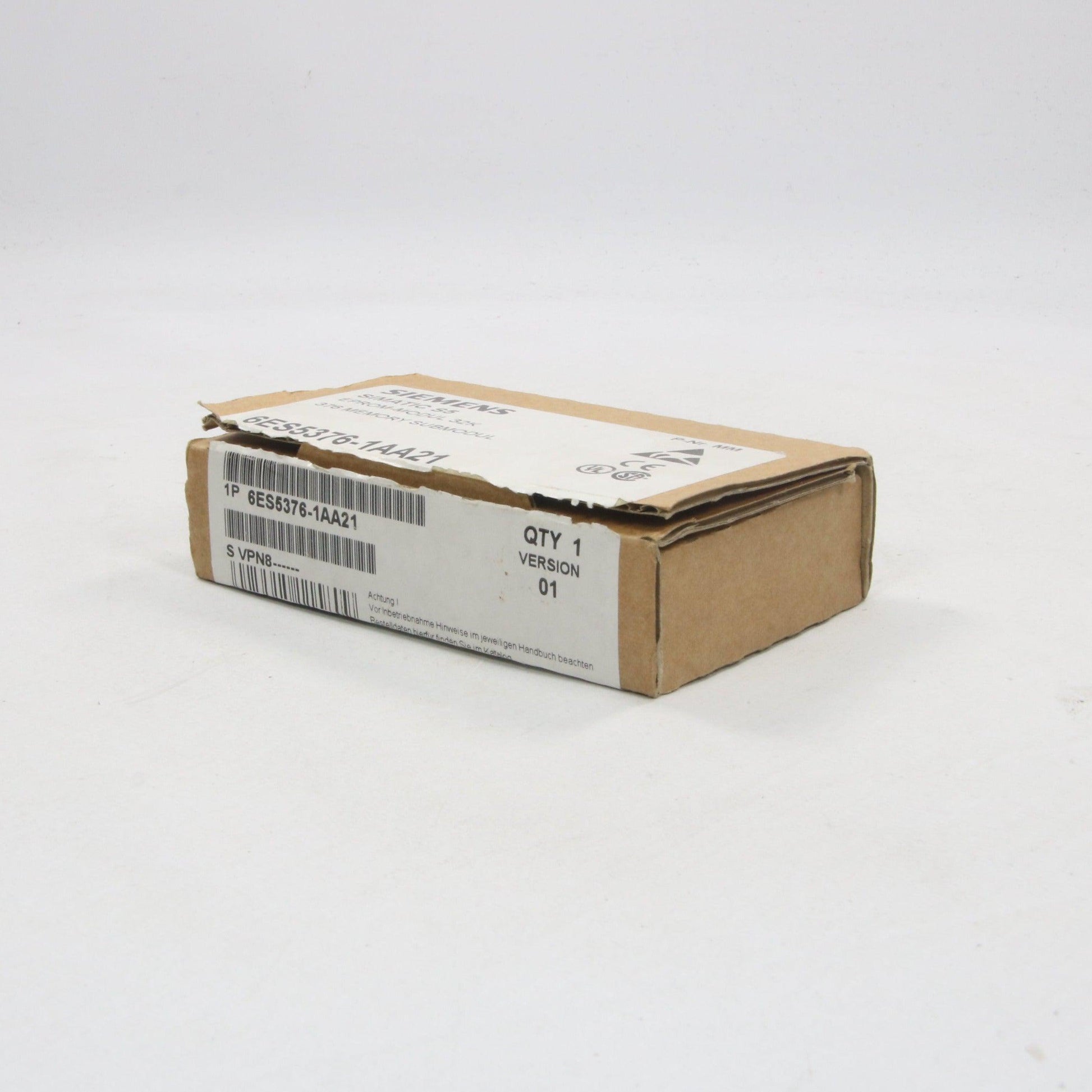 Siemens 6ES5376-1AA21 CMOS-EPROM Memory Module-Memory Module-Used Industrial Parts