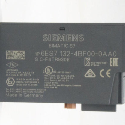 Siemens 6ES7 132-4BF00-0AA0 Digital Output Module-Digital Output Module-Used Industrial Parts