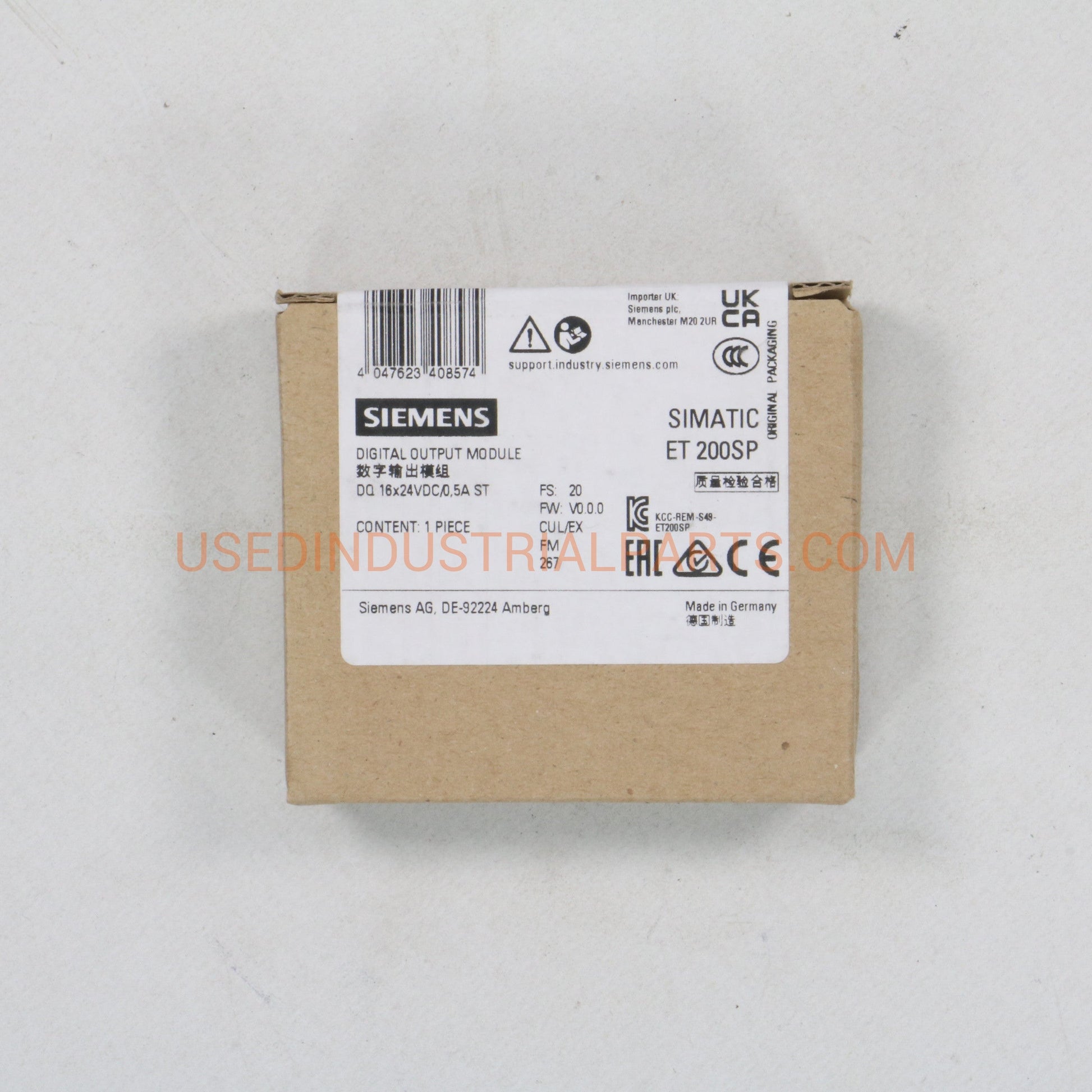 Siemens 6ES7 132-6BH01-0BA0 Digital Output Module-Digital Output Module-Used Industrial Parts