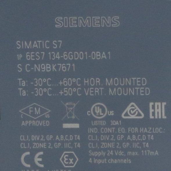 Siemens 6ES7 134 6GD01 0BA1 Analogue Input Module-Analogue Input Module-Used Industrial Parts