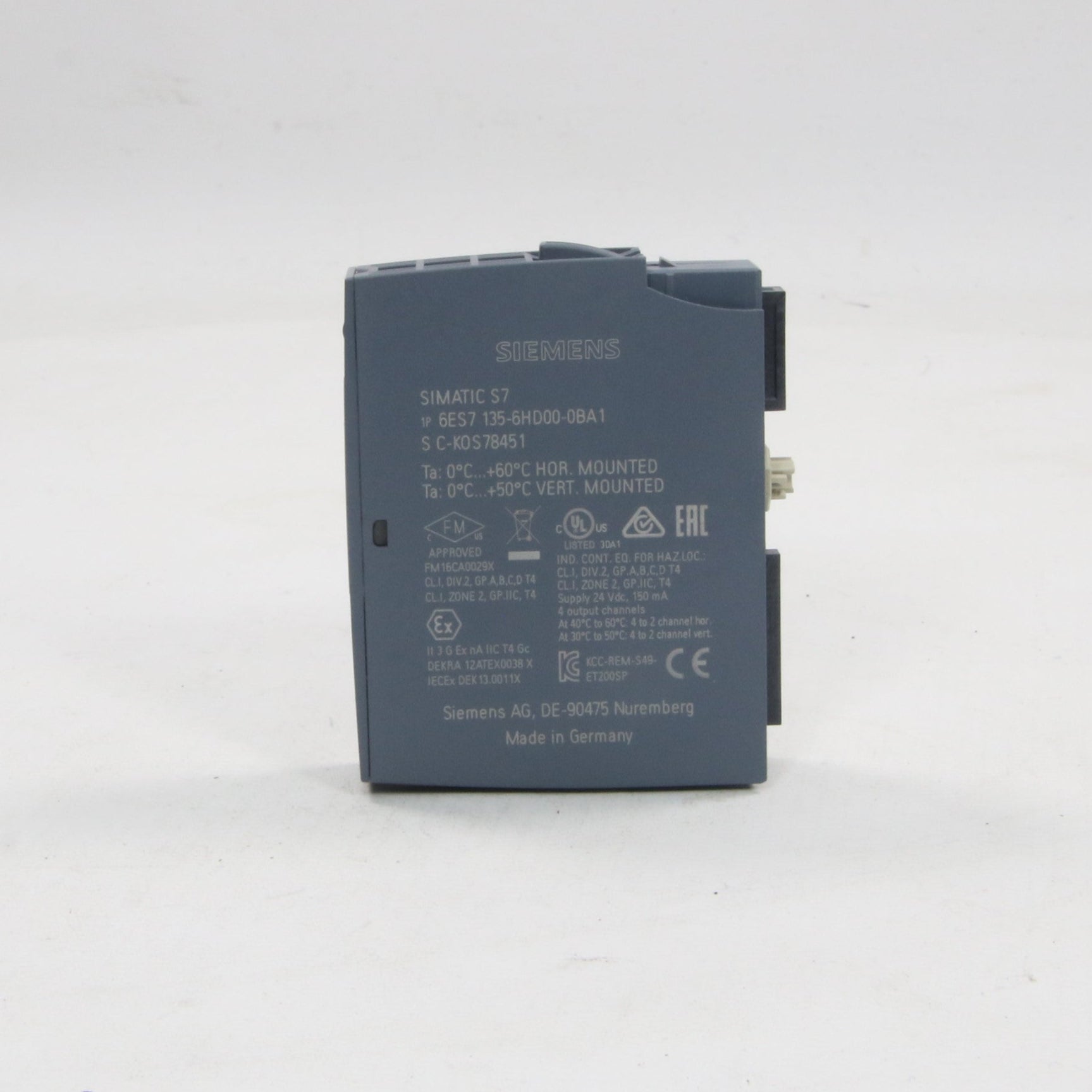 Siemens 6ES7 135 6HD00 0BA1 Analog Output Module-Analog Output Module-Used Industrial Parts