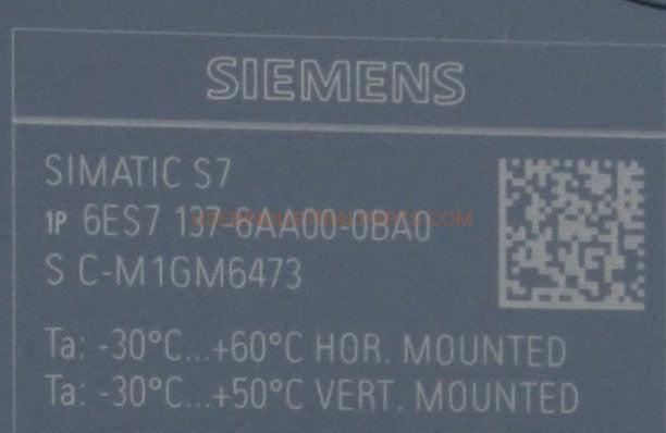 Siemens 6ES7 137-6AA00-0BA0 Communication Module-Communication Module-AC-06-03-Used Industrial Parts