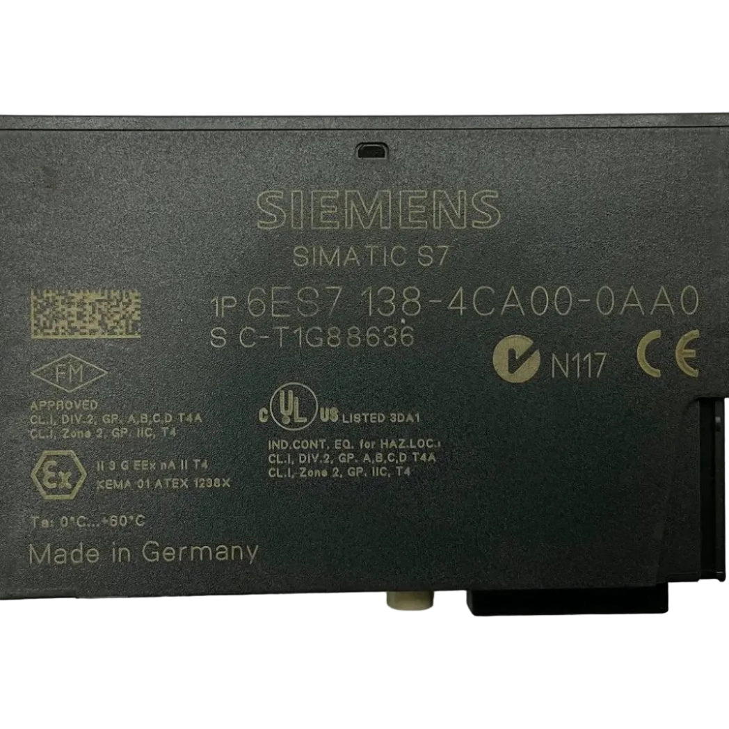Siemens 6ES7 138-4CA00-0AA0 Power Module-Used Industrial Parts