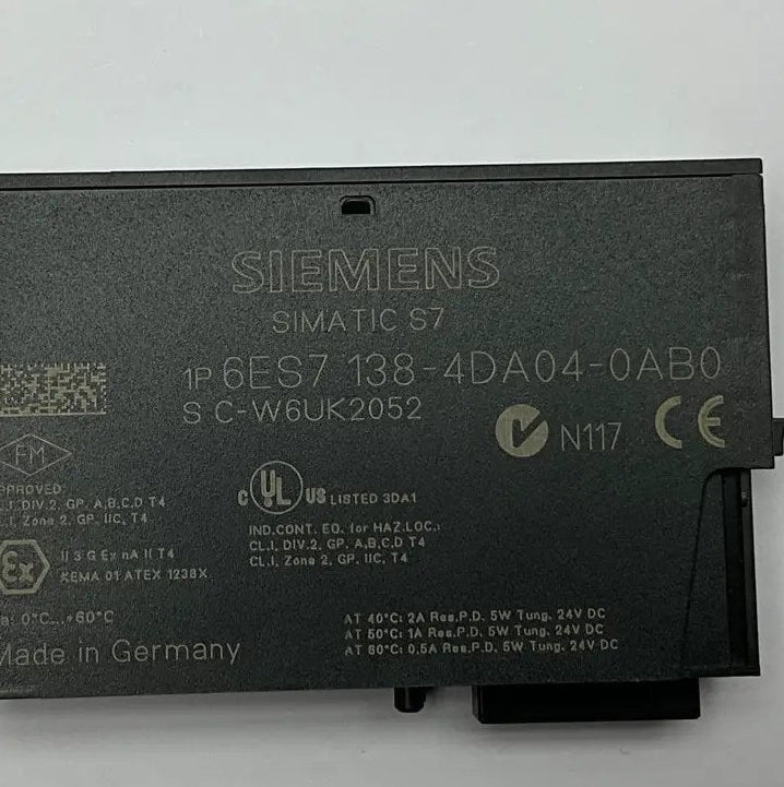 Siemens 6ES7 138-4DA04-0AB0 Electronic Module-Used Industrial Parts