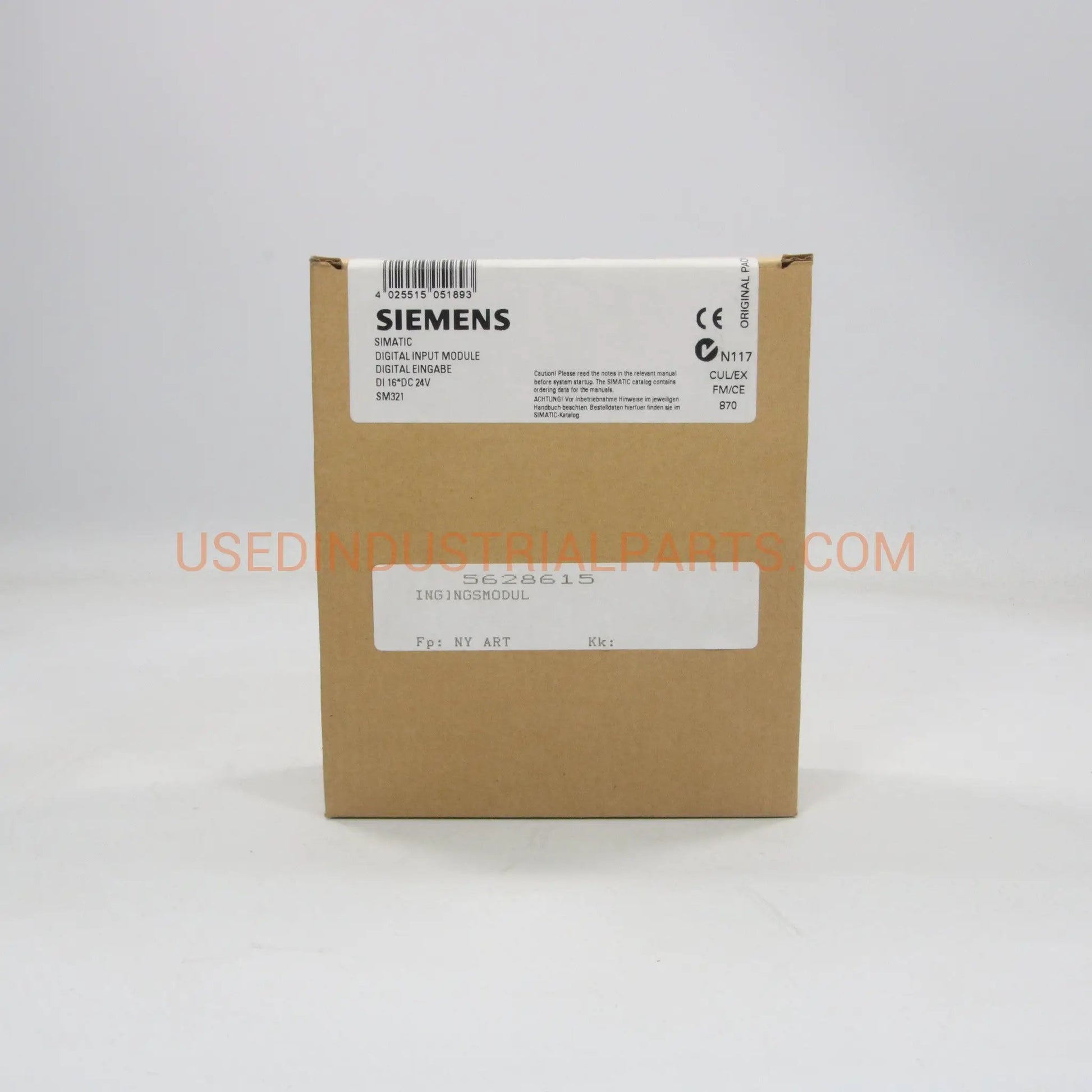 Siemens 6ES7 321-1BH02-0AA0 Digital Input Module-Digital Input Module-Used Industrial Parts