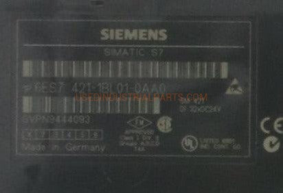 Siemens 6ES7 421-1BL01-0AA0 Digital Input Module-Digital Input Module-AE-03-02-Used Industrial Parts