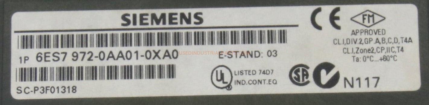 Siemens 6ES7 972-0AA01-0XA0 RS 485-REPEATER-Repeater-AD-02-05-Used Industrial Parts