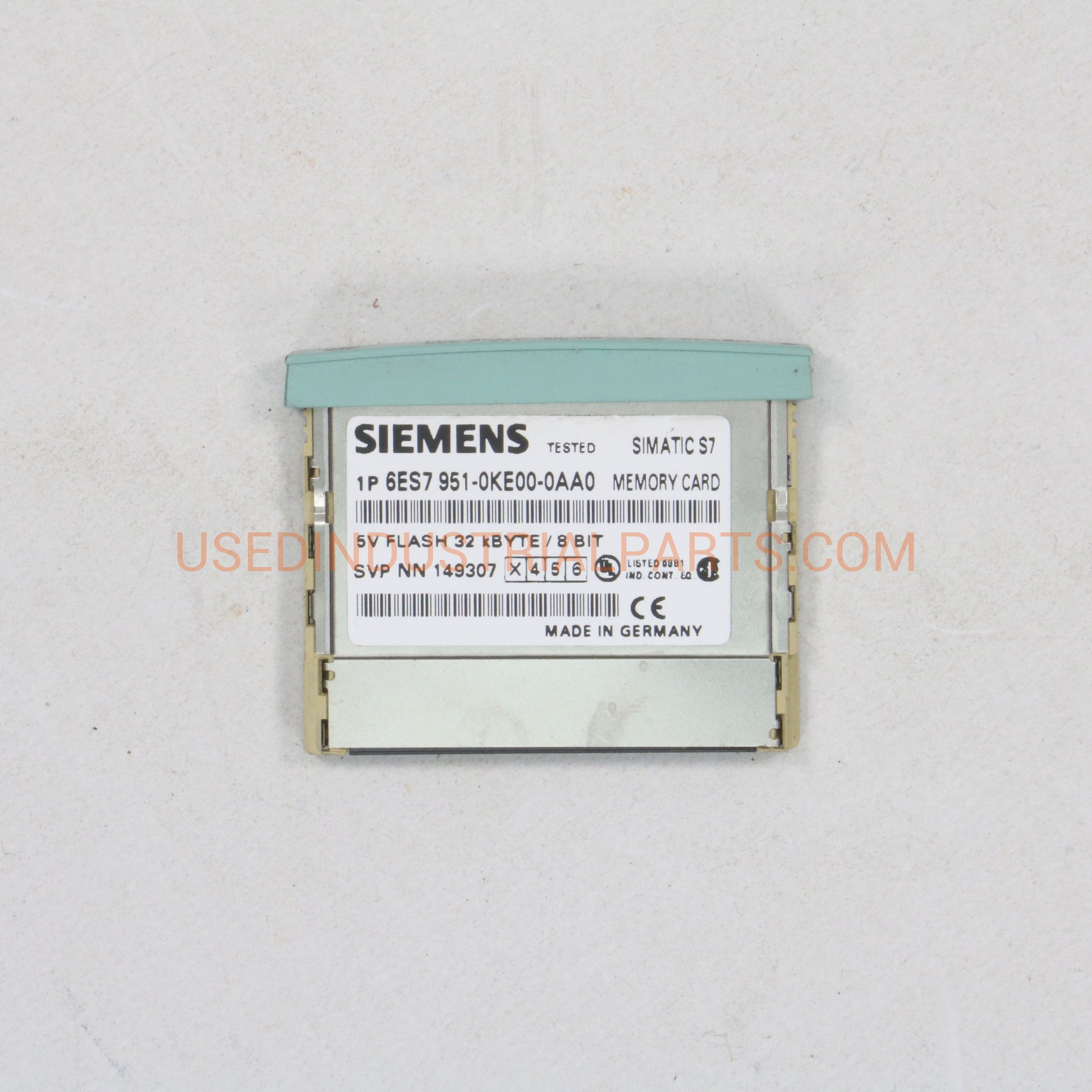 Siemens 6ES7951-0KE00-0AA0 Memory Card-Memory Card-AE-03-04-Used Industrial Parts