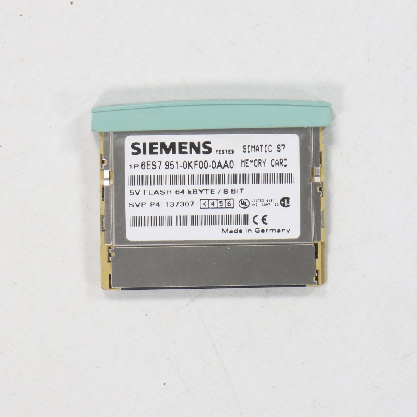 Siemens 6ES7951-0KF00-0AA0 Memory Card-Memory Card-Used Industrial Parts