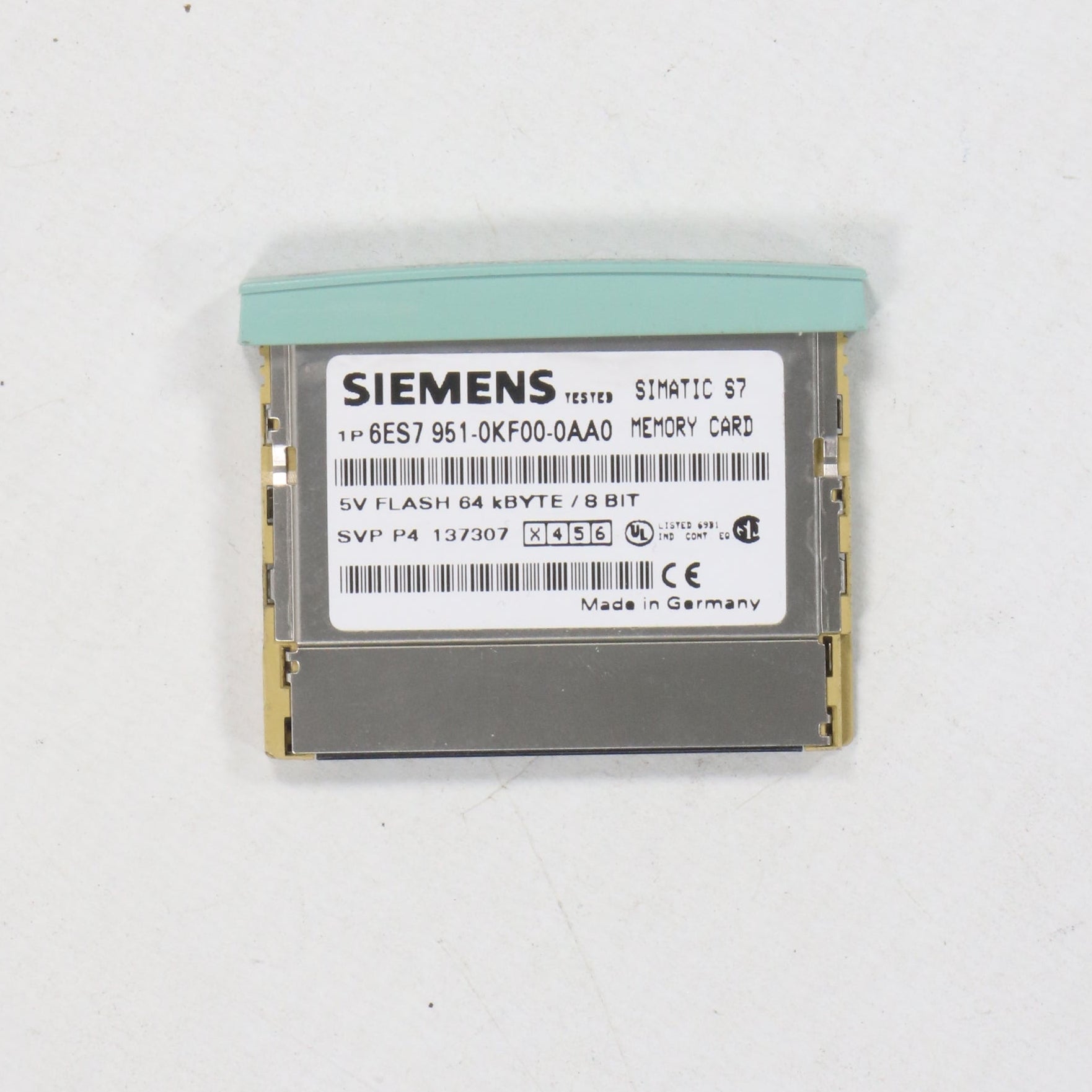 Siemens 6ES7951-0KF00-0AA0 Memory Card-Memory Card-Used Industrial Parts