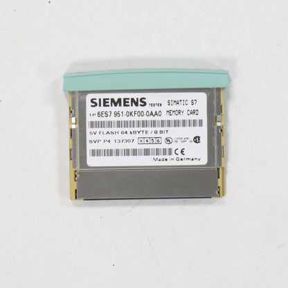 Siemens 6ES7951-0KF00-0AA0 Memory Card-Memory Card-Used Industrial Parts
